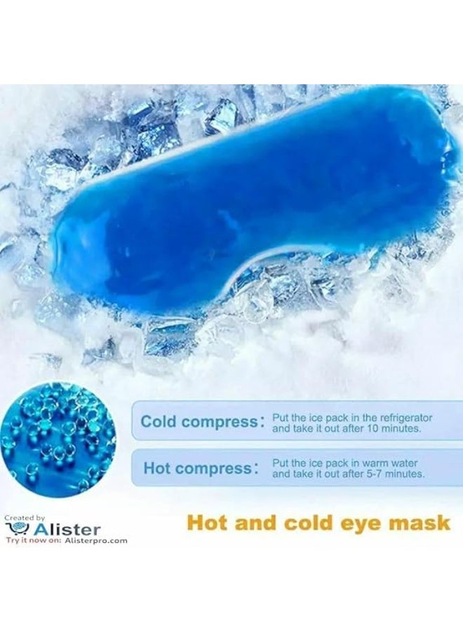 Eye Pajamas Includes Gel Bag and Gel Eye Mask - Cool Pack - Ice Eye Mask for Puffy Eyes and Dark Circles - Cooling Eye Mask for Migraine and Sinus Pain - Multicolor - Image 2