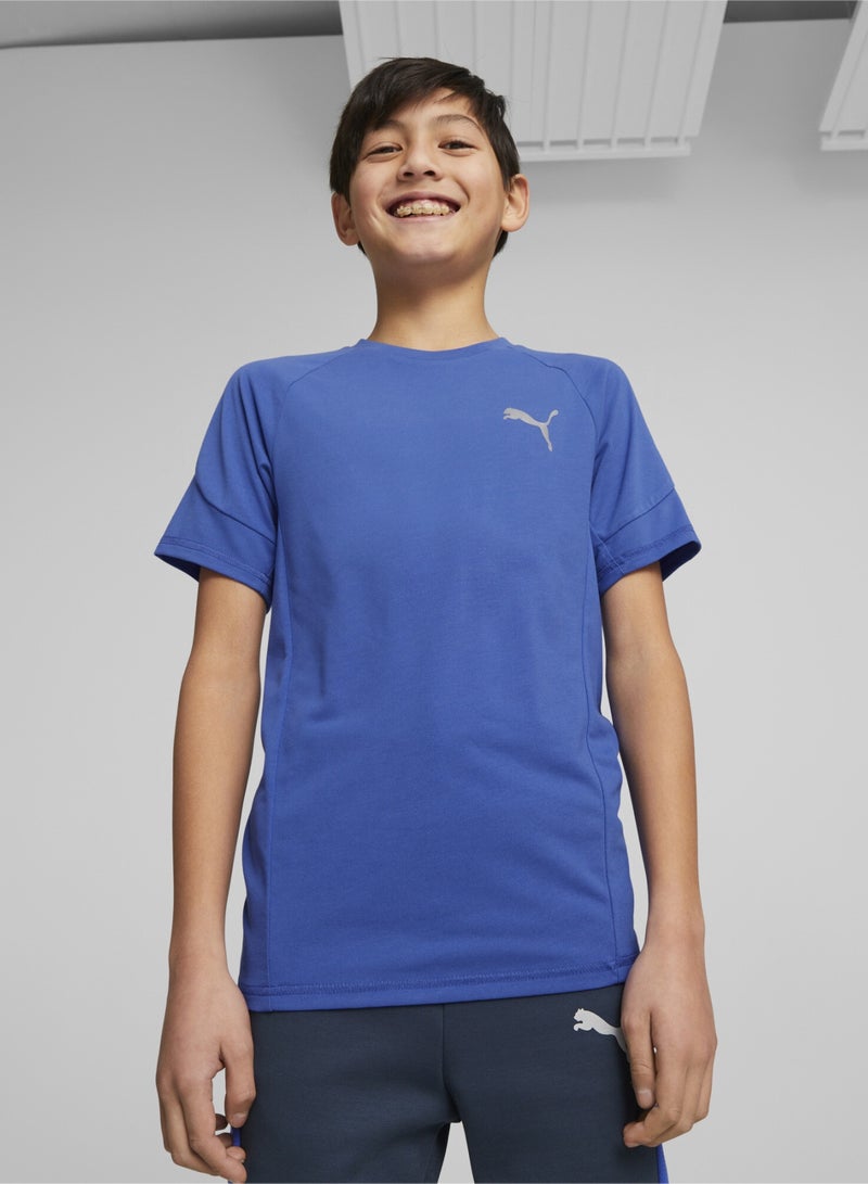 PUMA Evostripe Kids Boys Short Sleeve T-Shirt - Image 4