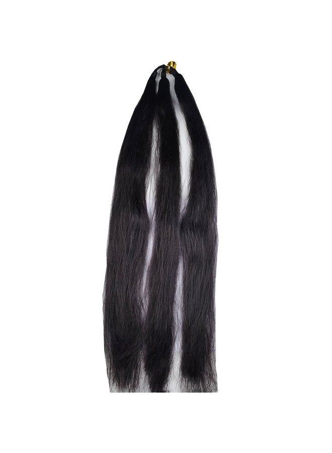 blushia Hair Extensions Parandi Choti Hair For Women | Artificial Hair Choti For Women 30 Inches Black - Image 1