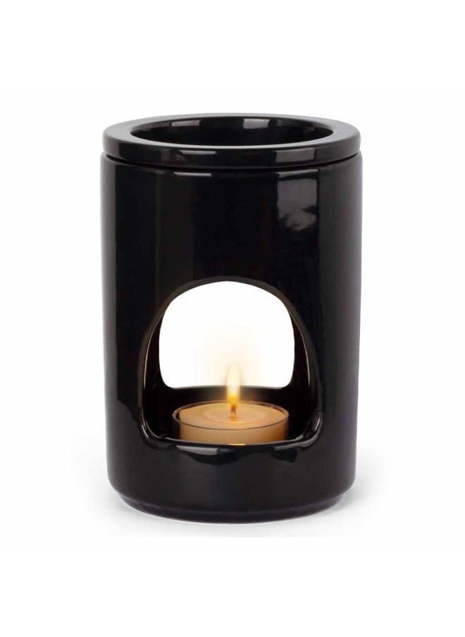 Aroma Tierra Nero - Ceramic Essential Oil Diffuser (Candle Burner)  - Image 1