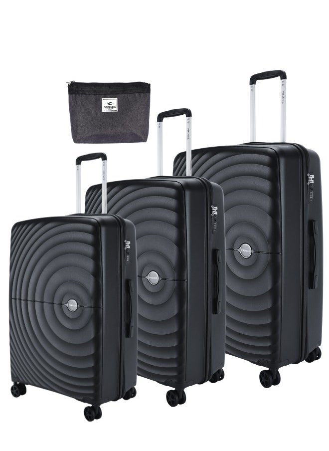 Luggage Set of 3 Unbreakable Luggage with 4 Spinner Wheels, Luggage for Travel Light Weight Anti-Theft Lock ,Size 20 24 28 Inch 