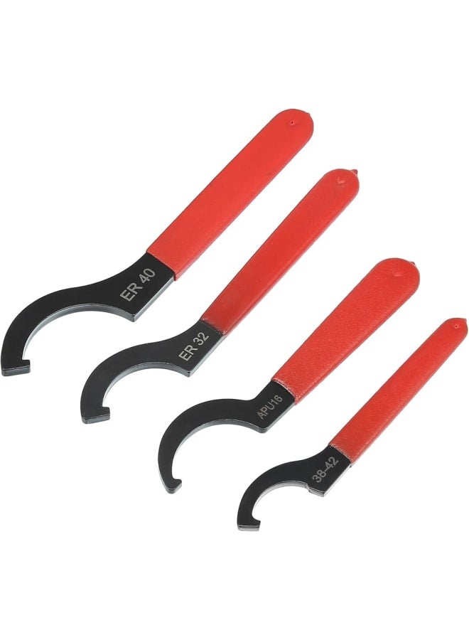 طقم مفتاح قمره هلال حرف C 4 قطع