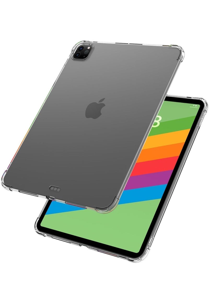 Raxoom "Case for iPad Air 13" 2024 â€“ TPU Soft Lightweight Protective Cover, Anti-Scratch Back & Shockproof Case for iPad Pro 13 Inch (Clear)" - Image 4