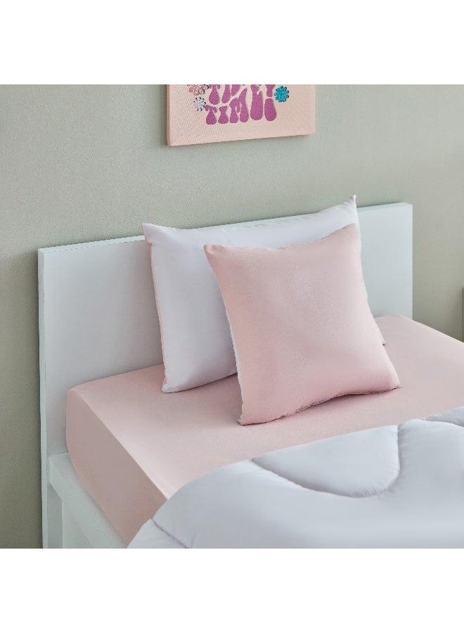 Home Box Vera Microfibre Reversible Filled Pillow - 40X60 Cm - Image 1