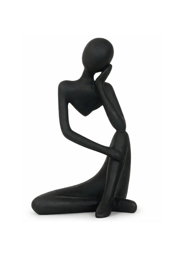 Lukadah Sculpture Statues Figurines for Home Decor, Office, Shelves, Living Room, Bookshelf, TV, Cabinets, Desk Decor, Table Centerpieces, Modern Room, Entryway, Dining Table - Image 1