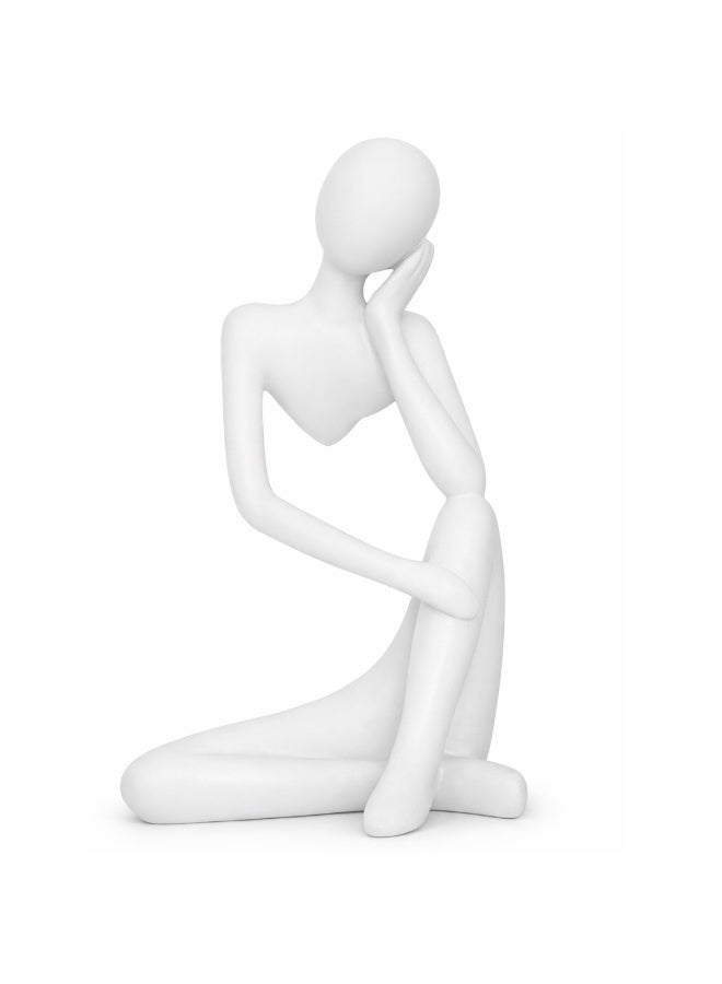 Lukadah Sculpture Statues Figurines for Home Decor, Office, Shelves, Living Room, Bookshelf, TV, Cabinets, Desk Decor, Table Centerpieces, Modern Room, Entryway, Dining Table - Image 2