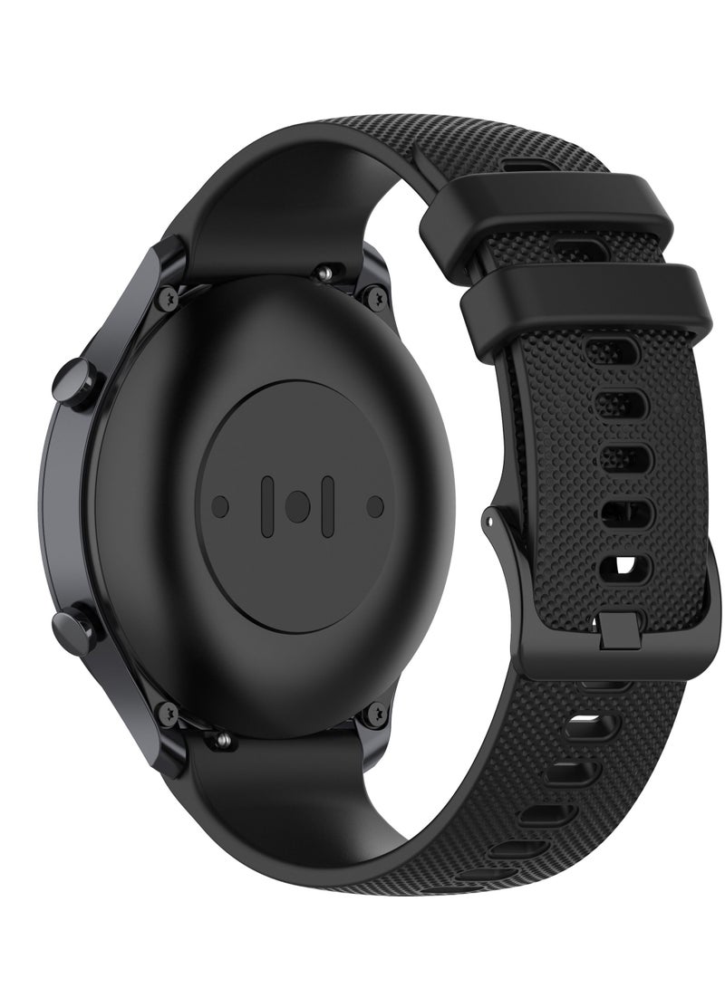 فيت مي سوار كلاسيكي من السيليكون لساعات مقاس 22 ملم - Image 2