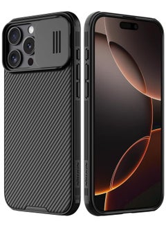 Nillkin Nillkin Case Cover CamShield Pro  Case With Slide Camera For Iphone 16 Pro Max (Black)  - Image 2
