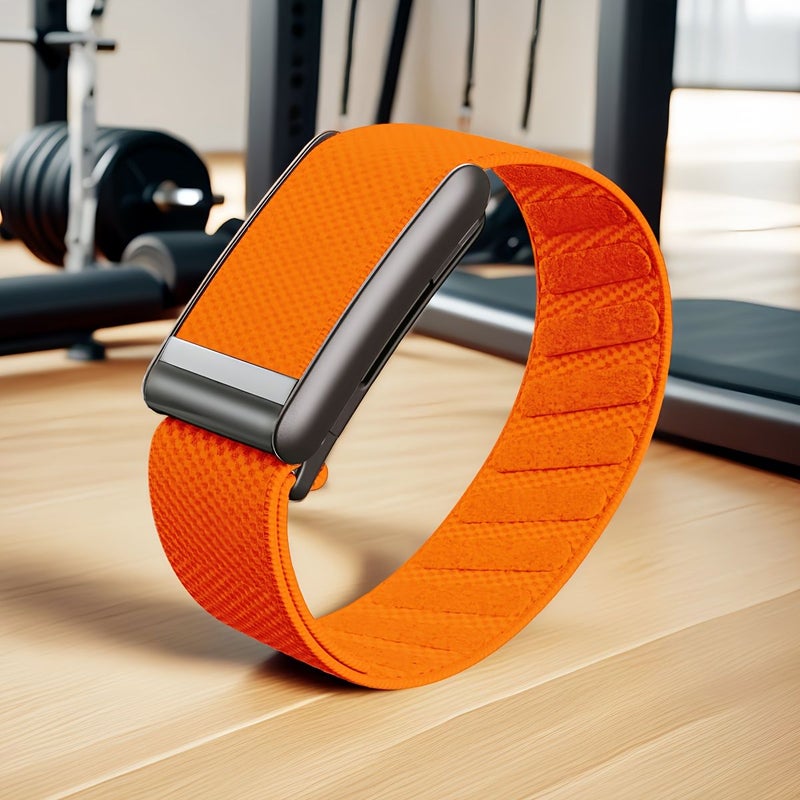 Gray Nylon Breathable Replacement Band for Whoop 5.0 Fitness Strap - Image 5