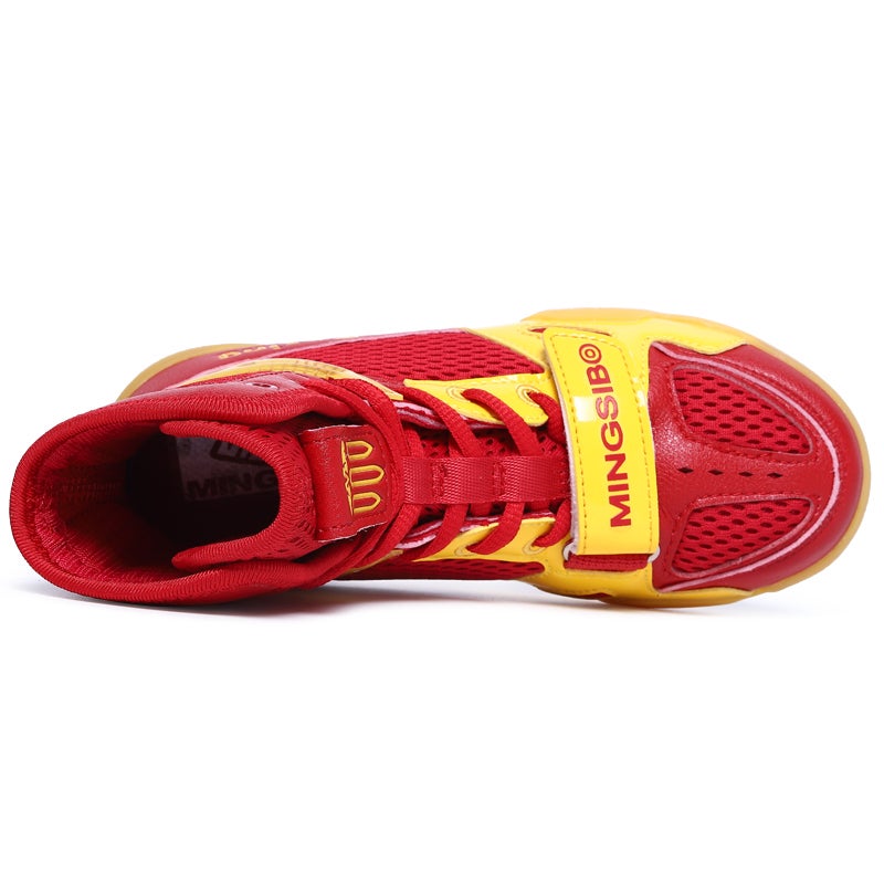 Boxing Shoes for Men, Wrestling and Sparring Shoes, Gym Fighting, Weightlifting, Squats and Deadlifts Training, Children''s Fighting Shoes for Women - Image 2