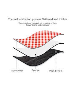 Adando Foldable Camping Mat 78In*78In Portable Picnic Blanket Waterproof Beach Blanket Foldable Moisture-Proof Mat Picnic Cloth For Outdoor Camping Family Outdoor Park Garden All People  - Image 2