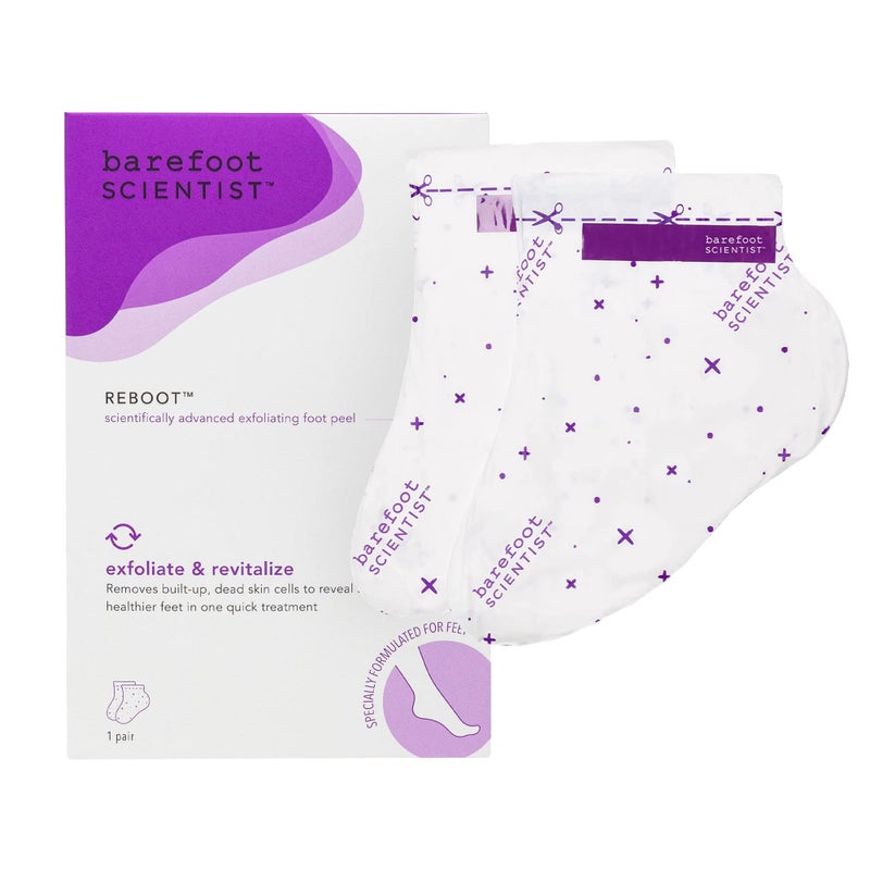 Barefoot Scientist Reboot UltraSoft Exfoliating Foot Peel For Lasting Foot Softness