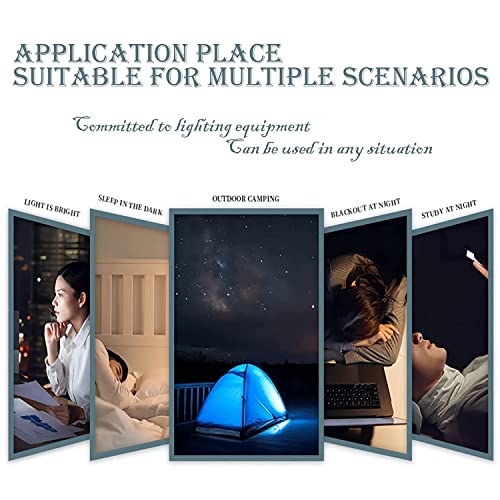 Stewit Plug-in Mini USB LED Night Light - Flexible Ambient Portable Bulb for Car, Indoor, Outdoor, Reading, Sleep (4 pcs, White, Pack of 1) - Image 2