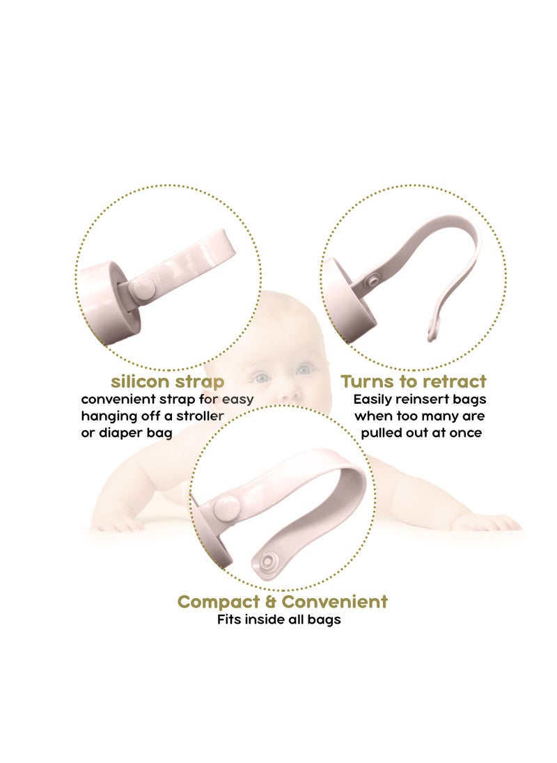 Luqu Diaper Disposal Bag Dispenser with 2 Biodegradable Garbage Bag Rolls - pzsku/ZEAA08B31A173BD15F0FDZ/45/_/1719231384/cb2ed35c-caeb-4281-884c-f063942192ca