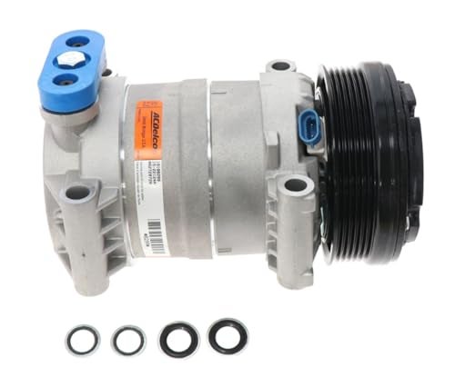 ACDelco Gold 15-22124A Air Conditioning Compressor, Black - Image 1