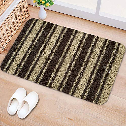 Freelance Astoria Main Door Mats for Entrance, 36x60 cm Beige-Brown - Soft PVC Mesh Indoor & Outdoor Foot Mat - Slip-Resistant Doormats for Main Door Entrance - Front Doormat for Home/Office - Image 1