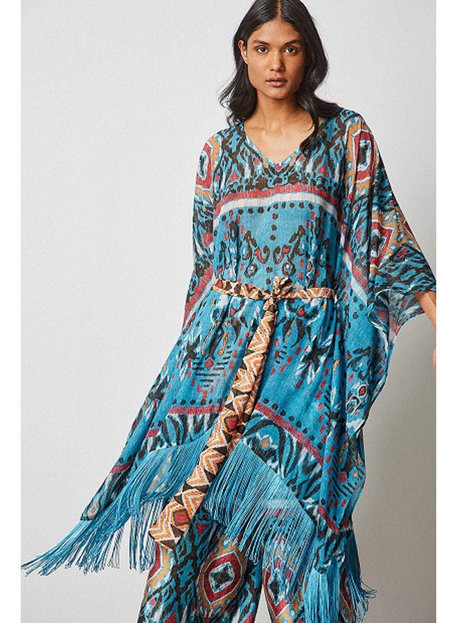 BSB Printed Kimono with self-tie fastening - Image 1