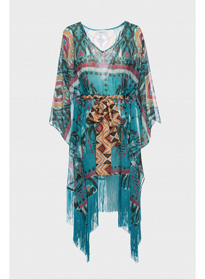 BSB Printed Kimono with self-tie fastening - Image 4