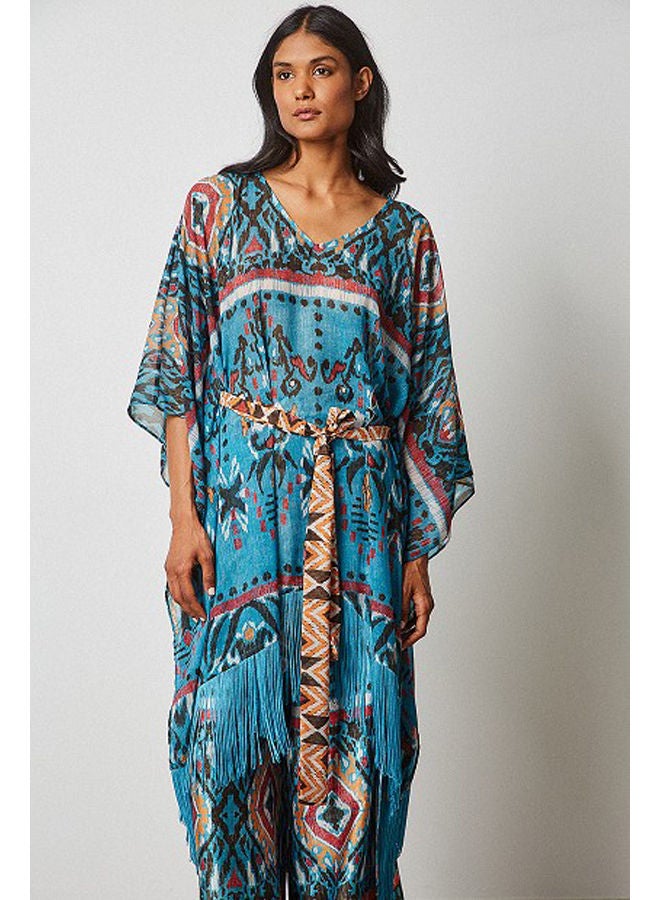 BSB Printed Kimono with self-tie fastening - Image 3