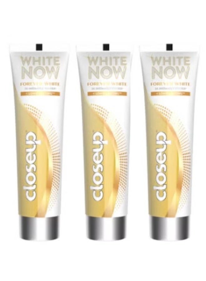 كلوس أب مجموعه من 3 قطع من معجون الأسنان وايت ناو75ملليلتر - Image 1