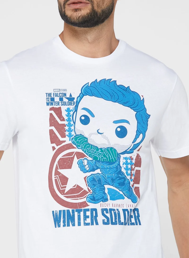 Funko Winter Soldier Crew Neck T-Shirt