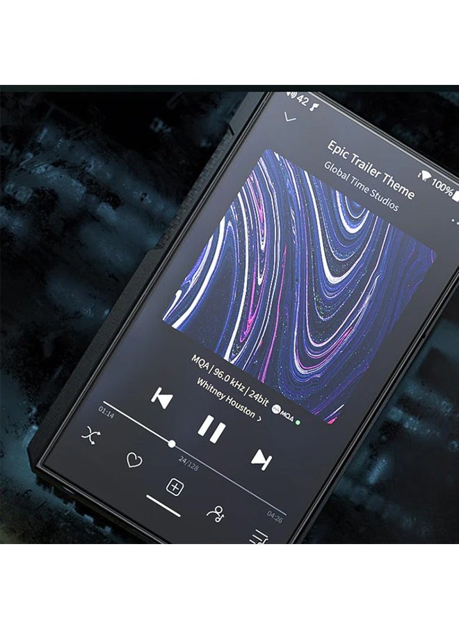 فيو - مشغل موسيقى FiiO M11S Hi-Res MP3 مع Dual ES9038Q2M، Android 10 Snapdragon 660، 5.0 بوصة، DSD/MQA بدون فقدان، 5G WiFi/Apple Music/Tidal/Amazon Music 4.4 مم 2.5 مم/3.5 مم/4.4 مم أسود - Image 1