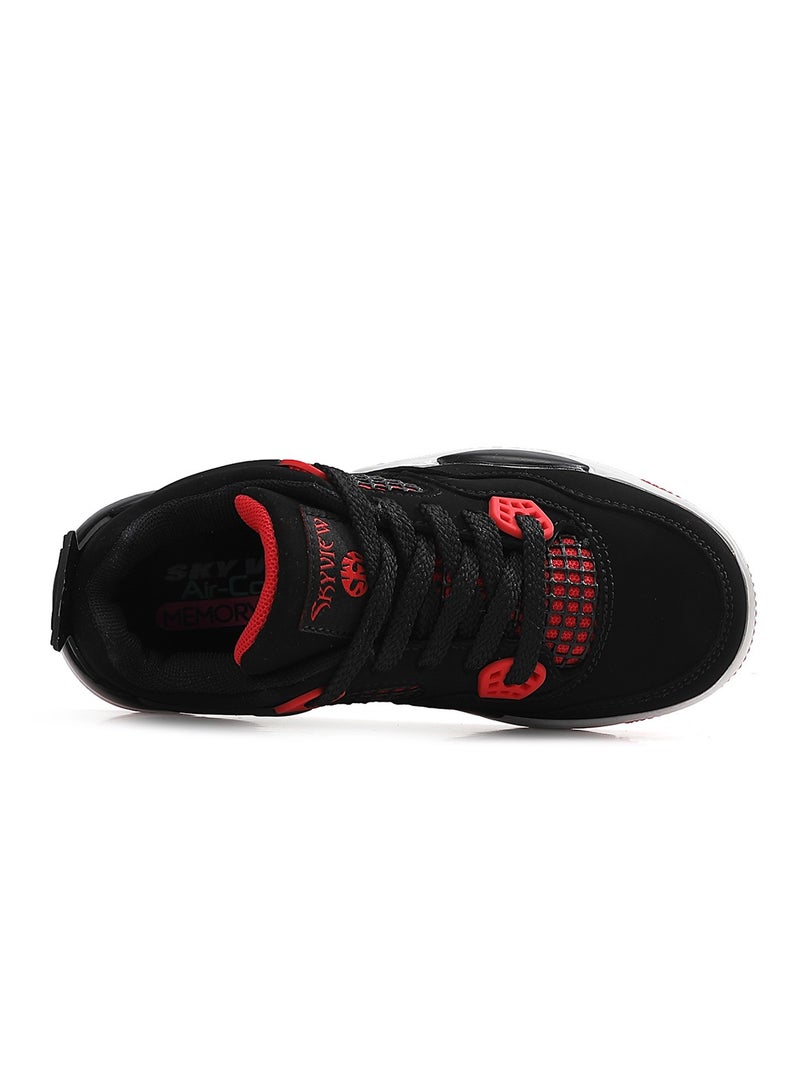 Sky View Kid Shoes Boys Girls Sneakers Lace Up Skate Shoes Durable Walking Casual Shoes - Image 5