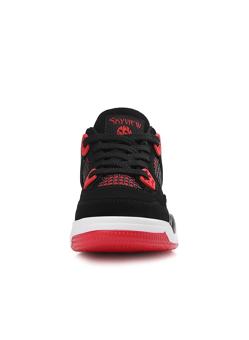 Sky View Kid Shoes Boys Girls Sneakers Lace Up Skate Shoes Durable Walking Casual Shoes - Image 3