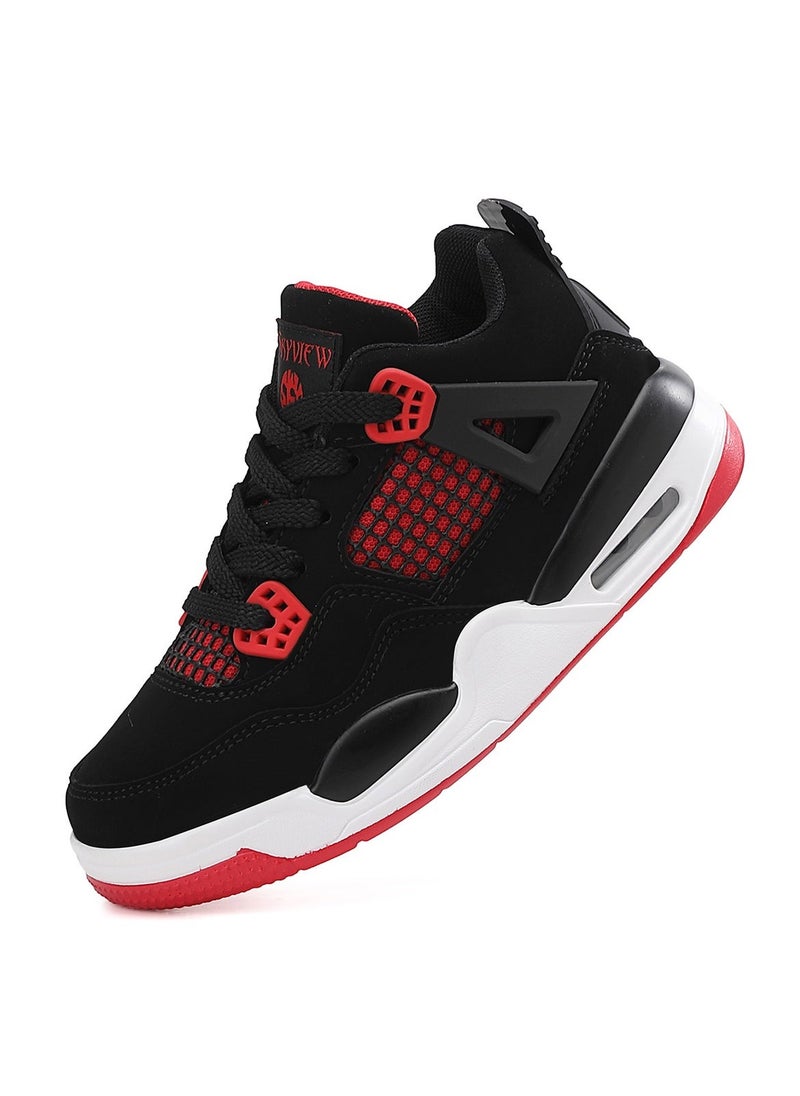 Sky View Kid Shoes Boys Girls Sneakers Lace Up Skate Shoes Durable Walking Casual Shoes - Image 2