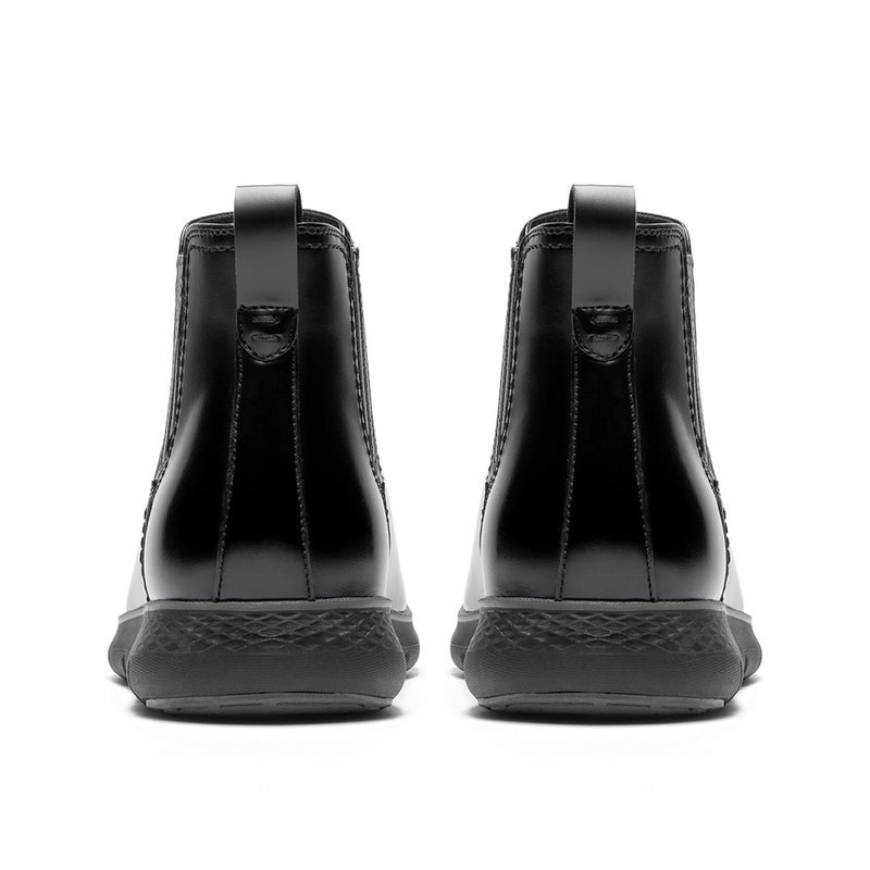 Bruno Marc Men's Chelsea Boots - Classic Comfort,Size 10,All Black,BMUMAB2511 - Image 5
