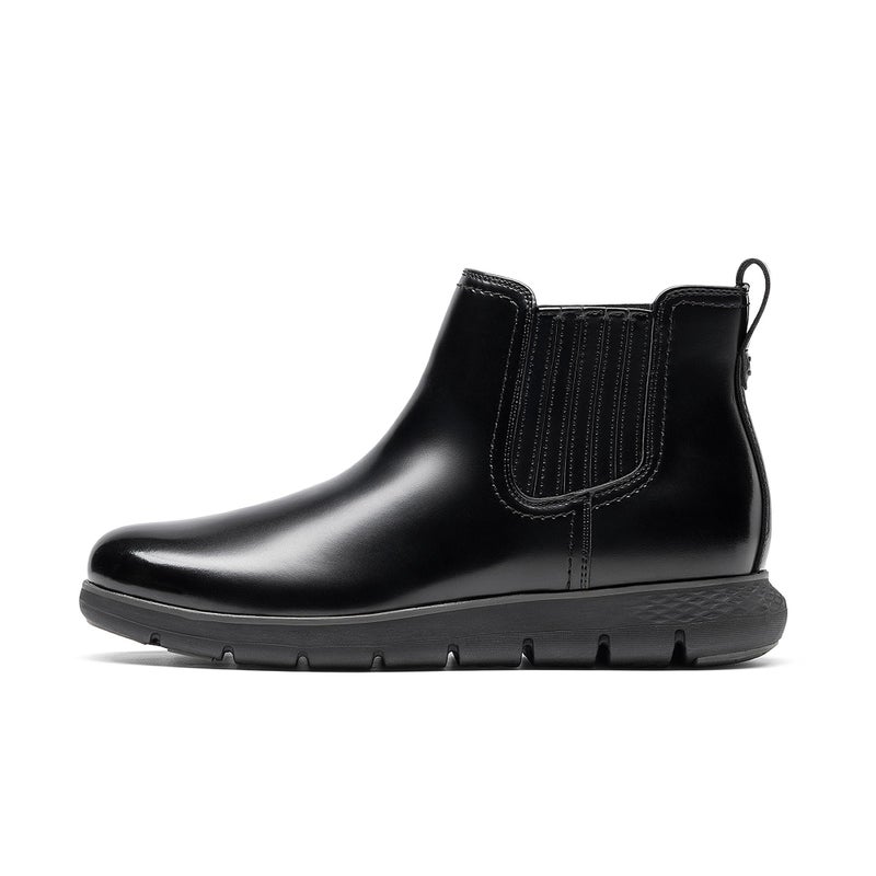Bruno Marc Men's Chelsea Boots - Classic Comfort,Size 10,All Black,BMUMAB2511 - Image 3