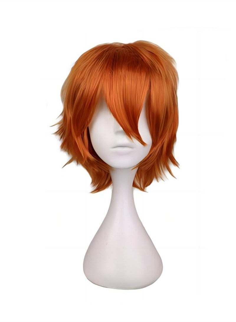 Universal anti-warp men's short hair style cosplay wig costumes dress up wig  - Image 1