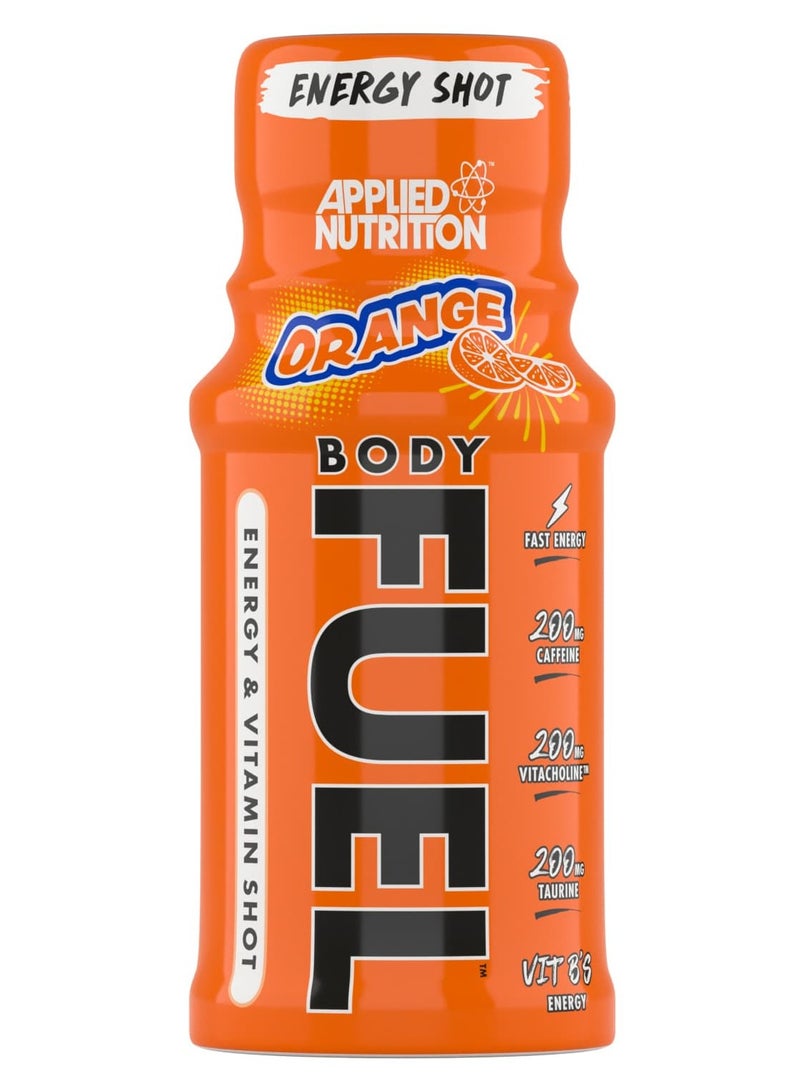 Applied Nutrition Body Fuel Energy Shot Orange flavor 60ml - Image 1