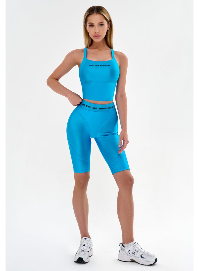 Bona Fide Premium Quality High Waist Biker Shorts for Women with Push Up - Womens Shorts for Gym, Workout - Image 5