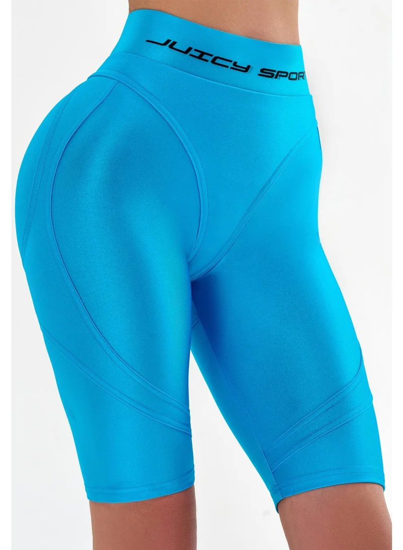 Bona Fide Bona Fide Premium Quality High Waist Biker Shorts for Women with Push Up - Womens Shorts for Gym, Workout