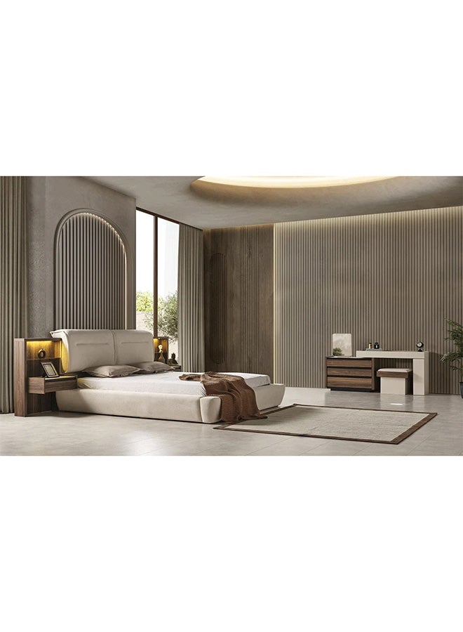 MK Kabbani Furniture Napoli 7 -Piece King Bedroom Set - 180x215 cm " Gift Drawer unit "  - Image 1