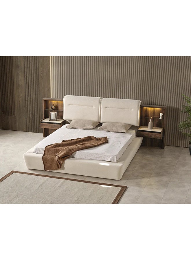 MK Kabbani Furniture Napoli 7 -Piece King Bedroom Set - 180x215 cm " Gift Drawer unit "  - Image 3