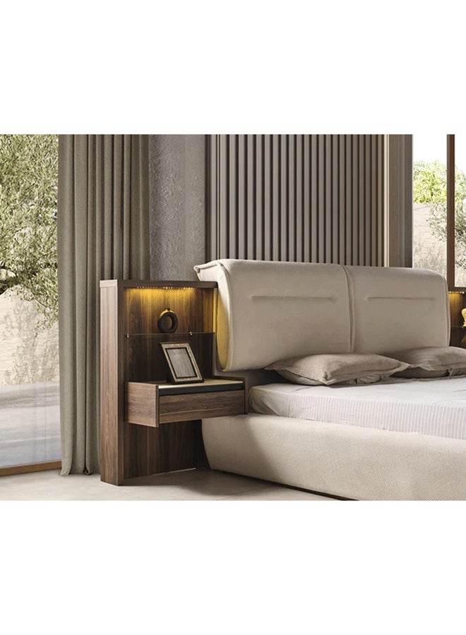 MK Kabbani Furniture Napoli 7 -Piece King Bedroom Set - 180x215 cm " Gift Drawer unit "  - Image 2