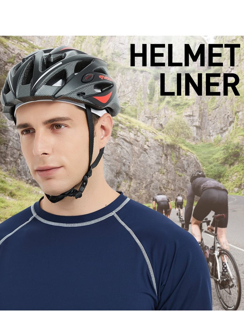 KASTWAVE - Cycling Skull Cap Under Helmet Summer Breathable Mesh Helmet Liner Sun Protection Beanie for Men Women Sweat Wicking Hat for Motorcycling Cycling Football Running - Image 1