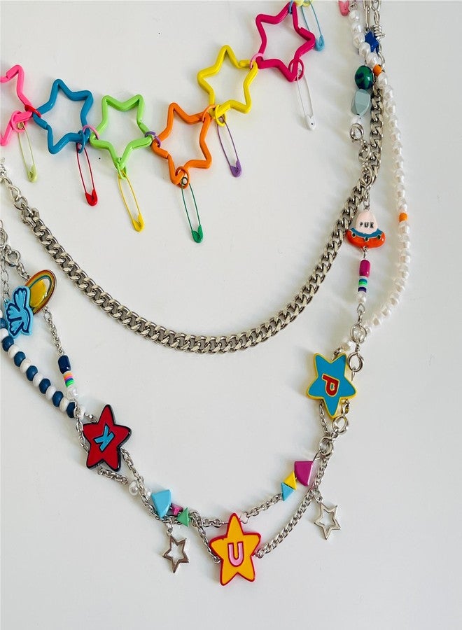QTMY Star Chain Keychain Bag Charms for Handbag Purse Backpack Accessories for Bogg Bag,775 - Image 3