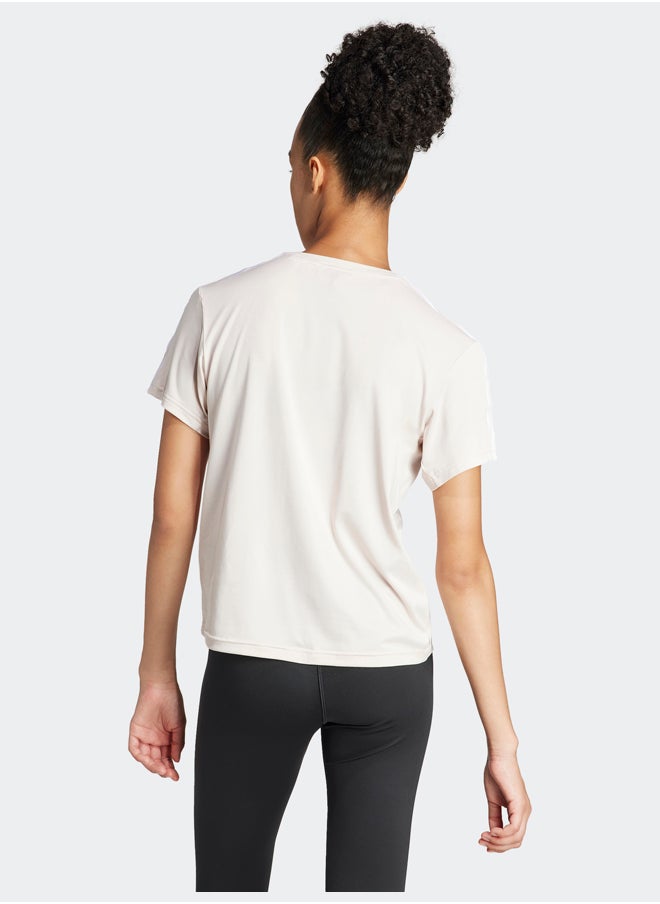 Adidas AEROREADY Train Essentials 3-Stripes T-Shirt  - Image 3