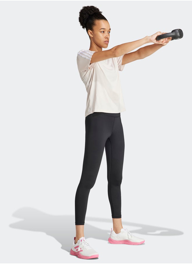 Adidas AEROREADY Train Essentials 3-Stripes T-Shirt  - Image 4