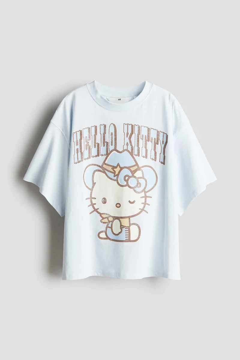H&M Printed cotton T-shirt