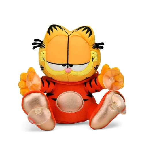 Kidrobot Garfield Year of The Tiger 8 Plush Window Clinger Red Edition Orange - Image 5