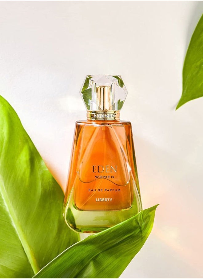 Liberty - Luxury Perfume Gift Set - Legend for Men, Eden for Women (100ml/3.4Oz each), Eau De Parfum (EDP) Spray for Thanksgiving, Designed in France, Long Lasting Smell - Image 1