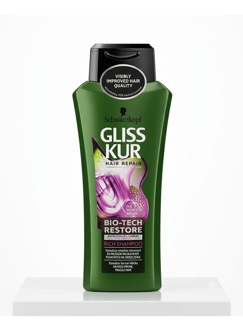 Gliss Bio-Tech Restore Strengthening Shampoo 400 ML