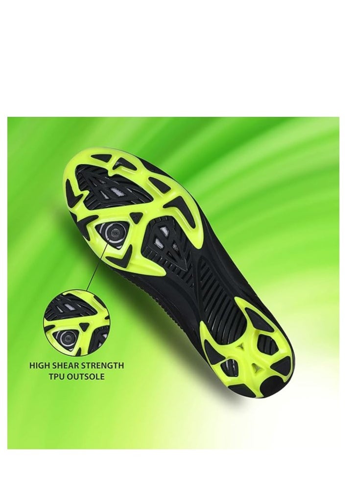 Nivia Dominator 2.0 Football Shoes | Size : 6 UK/ 7 US / 40 EU | Material :  TPU Sole with PVC Synthetic Leather Upper, Moulded Insole | Outdoor Sports  - Image 3