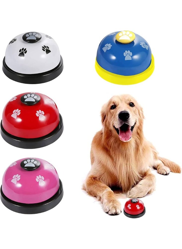 Pet Training Bell Dog Puppy Kitten Putty Training Bells Footprint Pattern Doorbell Buttons for Communication Blue Multicolor - Image 5