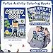 JAPBOR Police Activity Coloring Books 24PCS Mini Policemen Activities Color Book Bulk for Kids Party Favors Police Themed Small Colouring Pages for Birthday Gifts Classroom Drawing Painting Games - Image 4