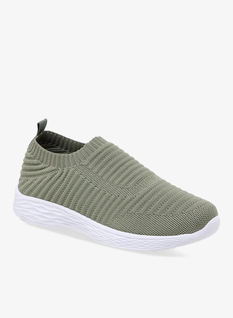 Oaklan by Shoexpress Women's Textured Slip-On Sneakers